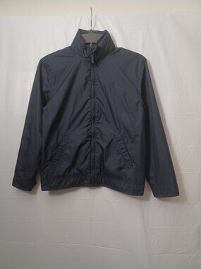 POLO BY RALPH LAUREN BOY'S WINDBREAKER JACKET WITH PACKABLE HOOD SIZE M 12/14